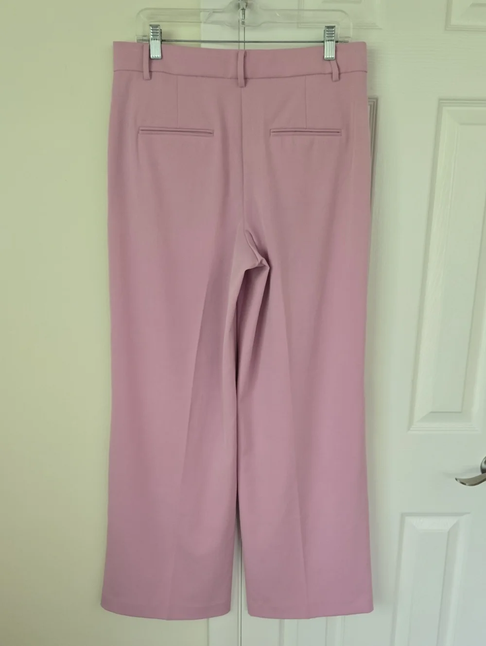 Ann Taylor The Perfect Wide-Leg Pant Trousers Pink Women Size 10 - Picture 6 of 12